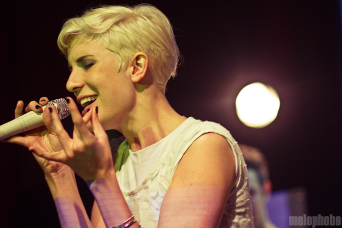 YACHT at Mississippi Studios, March 29, 2012. Photo by Troy Dunham.