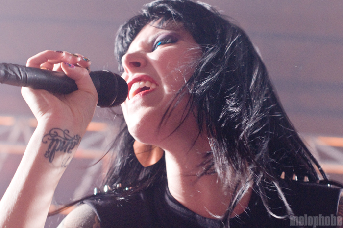 Sleigh Bells at Roseland Theater, April 7, 2012. Photo by Ian Orion.