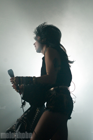 Sleigh Bells at Roseland Theater, April 7, 2012. Photo by Ian Orion.