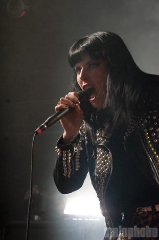 Sleigh Bells at Roseland Theater, April 7, 2012. Photo by Ian Orion.