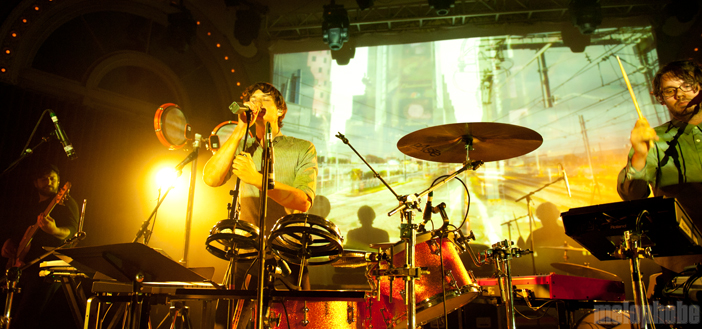 Gotye at Crystal Ballroom, April 9, 2012. Photo by Colin McLaughlin.
