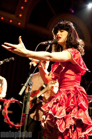 Kimbra at Crystal Ballroom, April 9, 2012. Photo by Colin McLaughlin.