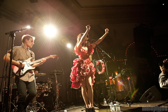 Kimbra at Crystal Ballroom, April 9, 2012. Photo by Colin McLaughlin.