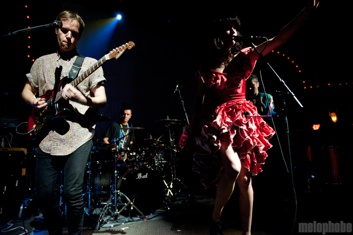 Kimbra at Crystal Ballroom, April 9, 2012. Photo by Colin McLaughlin.