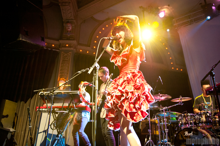 Kimbra at Crystal Ballroom, April 9, 2012. Photo by Colin McLaughlin.