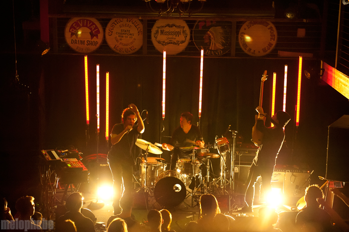 Bear in Heaven at Mississippi Studios, April 12, 2012. Photo by Colin McLaughlin.