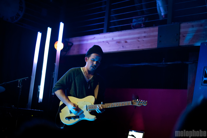 Bear in Heaven at Mississippi Studios, April 12, 2012. Photo by Colin McLaughlin.