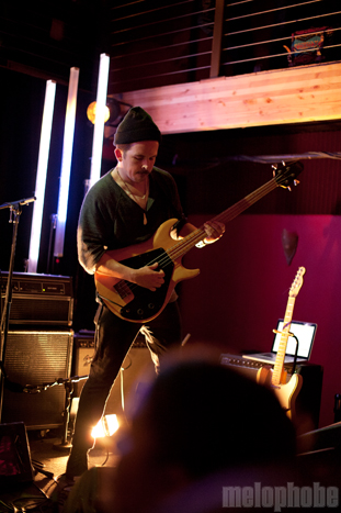 Bear in Heaven at Mississippi Studios, April 12, 2012. Photo by Colin McLaughlin.