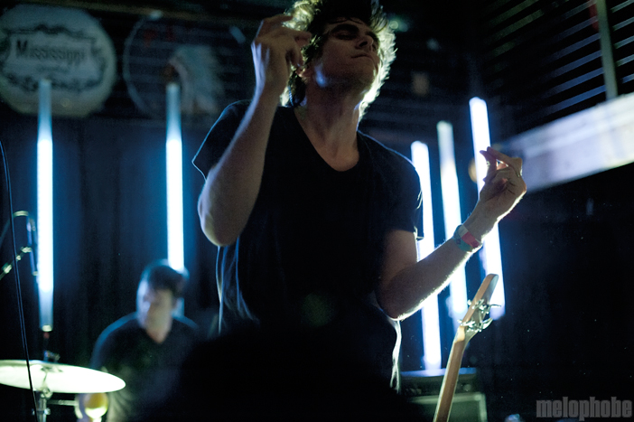 Bear in Heaven at Mississippi Studios, April 12, 2012. Photo by Colin McLaughlin.