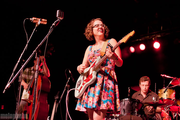 Sallie Ford at Roseland Theater, April 21, 2012. Photo by Bobby Lilly.