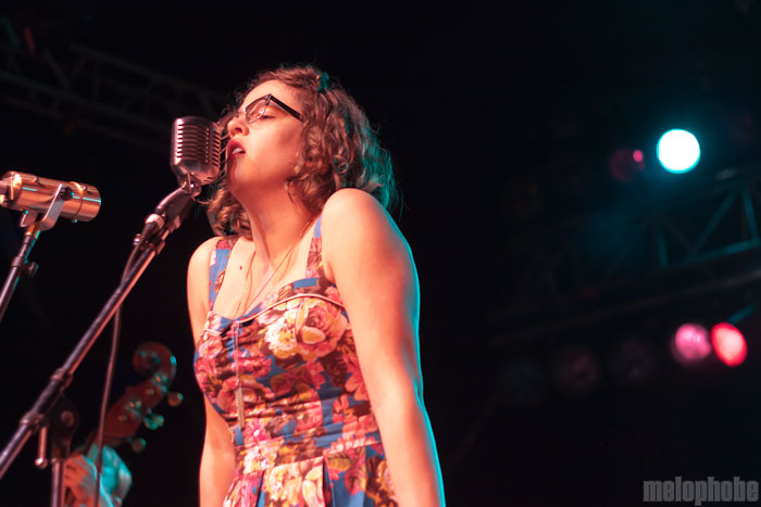 Sallie Ford at Roseland Theater, April 21, 2012. Photo by Bobby Lilly.