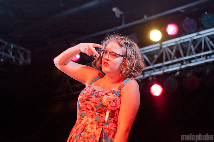 Sallie Ford at Roseland Theater, April 21, 2012. Photo by Bobby Lilly.