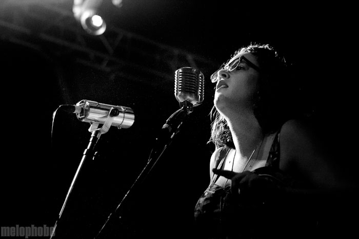 Sallie Ford at Roseland Theater, April 21, 2012. Photo by Bobby Lilly.
