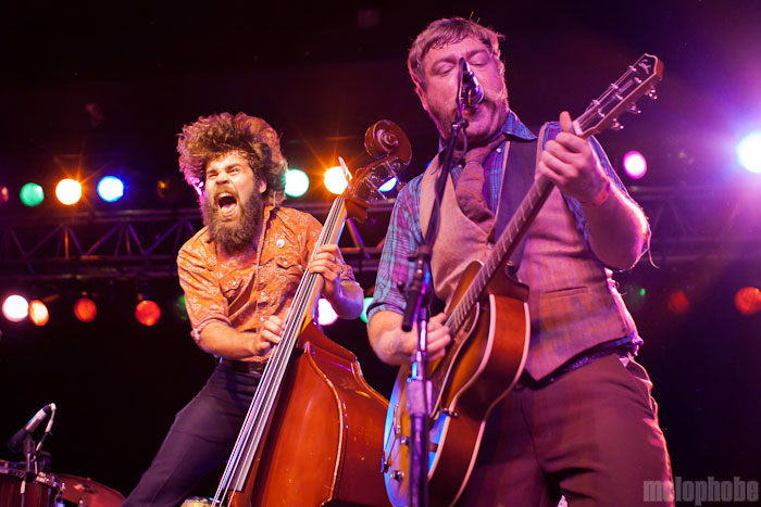 Larry and His Flask at Roseland Theater, April 21, 2012. Photo by Bobby Lilly.