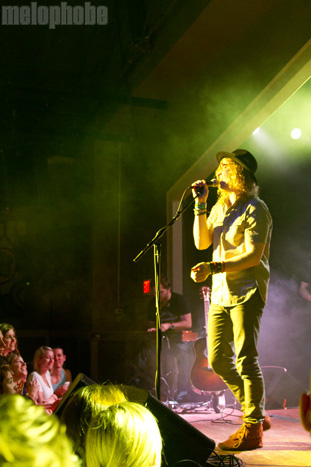Allen Stone at Wonder Ballroom, April 22, 2012. Photo by Jasper Croome.