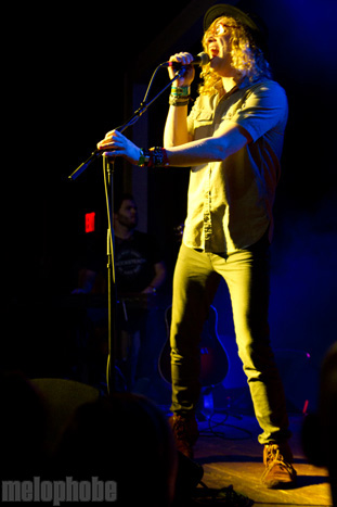 Allen Stone at Wonder Ballroom, April 22, 2012. Photo by Jasper Croome.