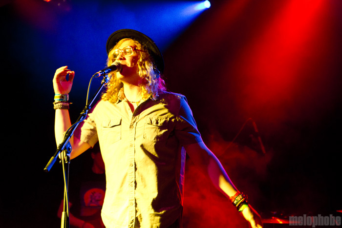 Allen Stone at Wonder Ballroom, April 22, 2012. Photo by Jasper Croome.