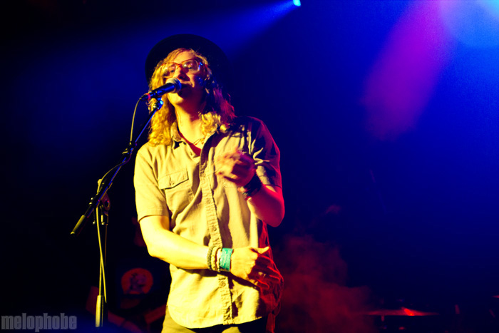 Allen Stone at Wonder Ballroom, April 22, 2012. Photo by Jasper Croome.