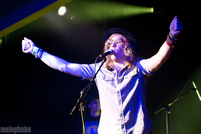 Allen Stone at Wonder Ballroom, April 22, 2012. Photo by Jasper Croome.