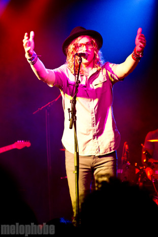 Allen Stone at Wonder Ballroom, April 22, 2012. Photo by Jasper Croome.