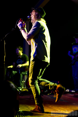 Allen Stone at Wonder Ballroom, April 22, 2012. Photo by Jasper Croome.