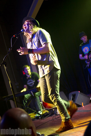 Allen Stone at Wonder Ballroom, April 22, 2012. Photo by Jasper Croome.