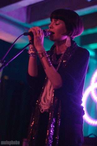 School of Seven Bells at Doug Fir Lounge, April 22, 2012. Photo by Inger Klekacz.