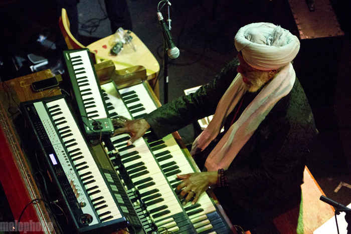 Dr. Lonnie Smith at Mississippi Studios, April 23, 2012. Photo by Jasper Croome.