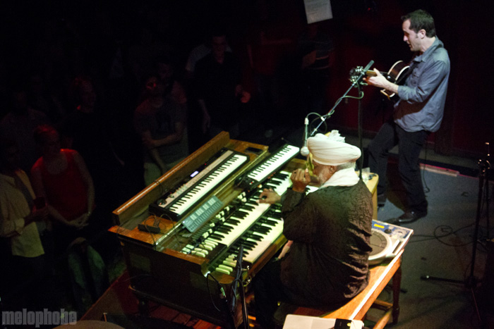 Dr. Lonnie Smith at Mississippi Studios, April 23, 2012. Photo by Jasper Croome.