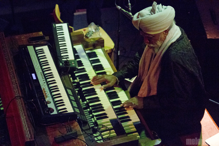 Dr. Lonnie Smith at Mississippi Studios, April 23, 2012. Photo by Jasper Croome.