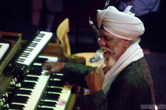 Dr. Lonnie Smith at Mississippi Studios, April 23, 2012. Photo by Jasper Croome.