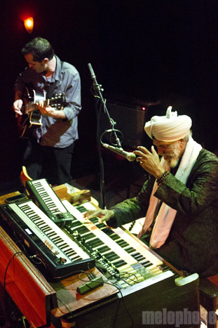 Dr. Lonnie Smith at Mississippi Studios, April 23, 2012. Photo by Jasper Croome.