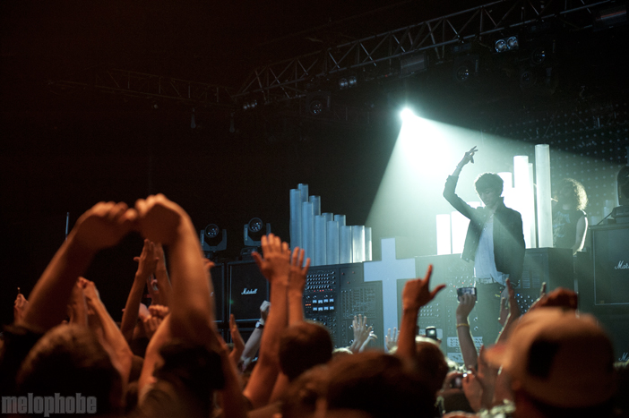 Justice at Roseland Theater, April 24, 2012. Photo by Colin McLaughlin.