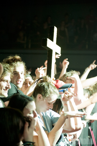 Justice at Roseland Theater, April 24, 2012. Photo by Colin McLaughlin.