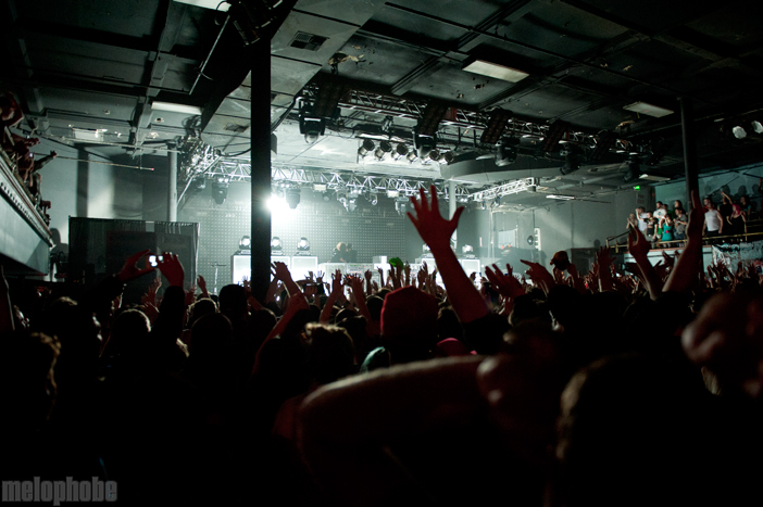 Justice at Roseland Theater, April 24, 2012. Photo by Colin McLaughlin.