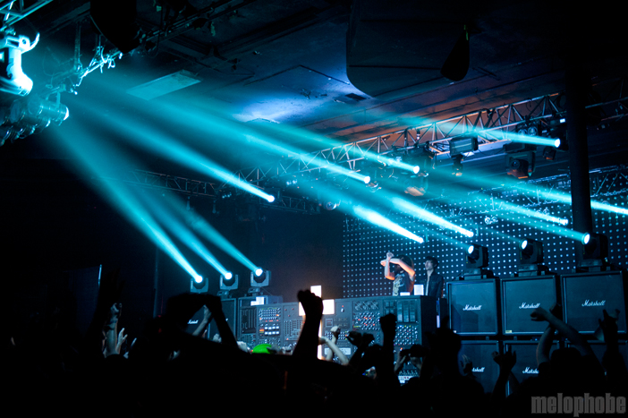 Justice at Roseland Theater, April 24, 2012. Photo by Colin McLaughlin.