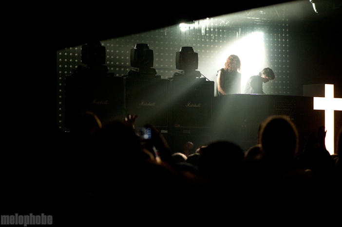 Justice at Roseland Theater, April 24, 2012. Photo by Colin McLaughlin.