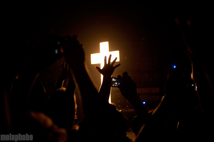 Justice at Roseland Theater, April 24, 2012. Photo by Colin McLaughlin.