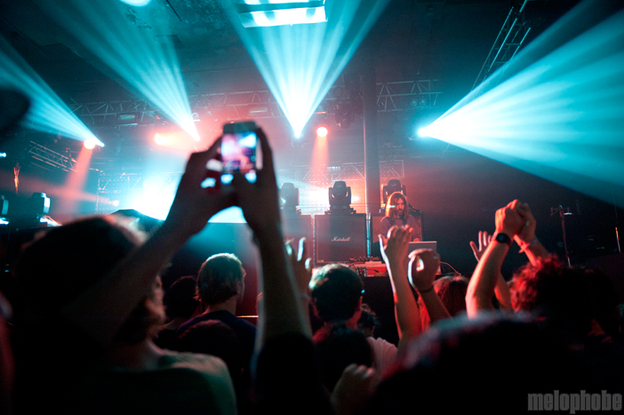 Breakbot at Roseland Theater, April 24, 2012. Photo by Colin McLaughlin.