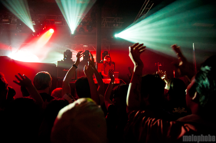 Breakbot at Roseland Theater, April 24, 2012. Photo by Colin McLaughlin.