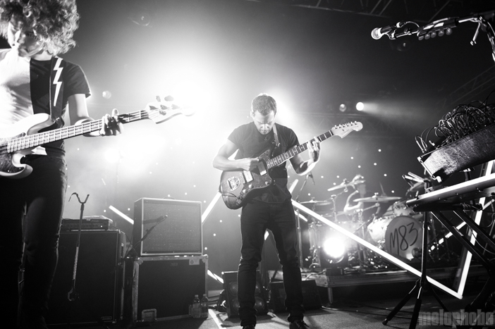 M83 at Roseland Theater, April 25, 2012. Photo by Colin McLaughlin.