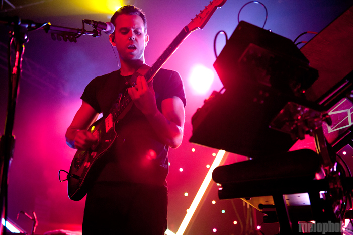 M83 at Roseland Theater, April 25, 2012. Photo by Colin McLaughlin.