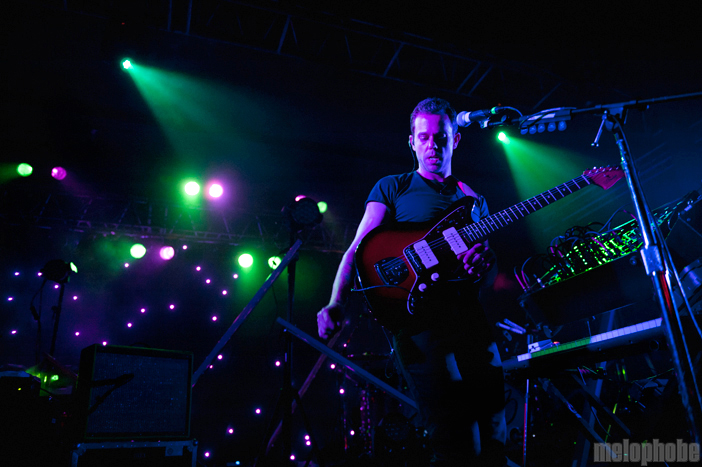 M83 at Roseland Theater, April 25, 2012. Photo by Colin McLaughlin.