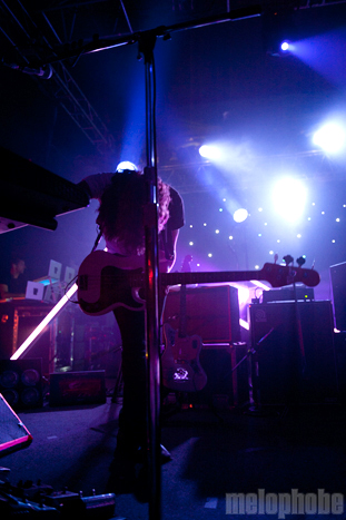 M83 at Roseland Theater, April 25, 2012. Photo by Colin McLaughlin.