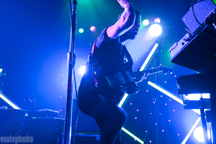 M83 at Roseland Theater, April 25, 2012. Photo by Colin McLaughlin.