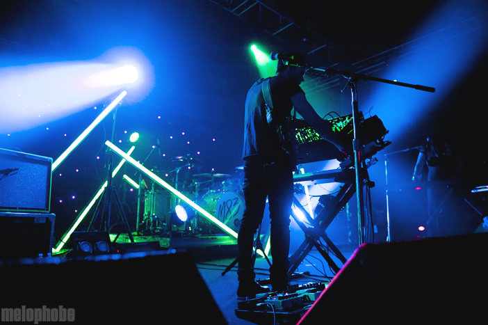 M83 at Roseland Theater, April 25, 2012. Photo by Colin McLaughlin.