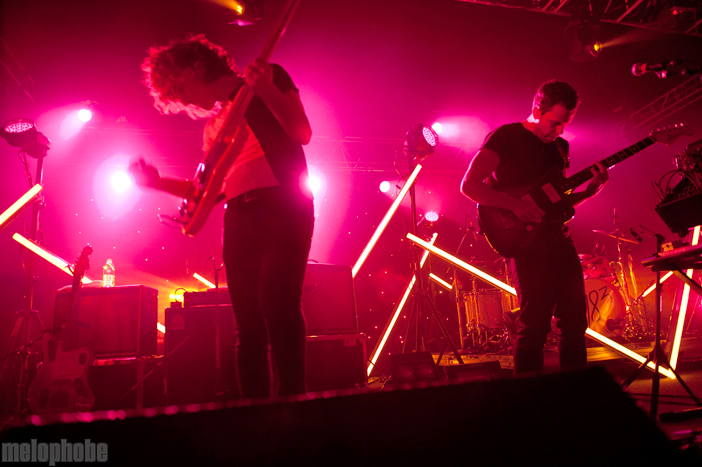 M83 at Roseland Theater, April 25, 2012. Photo by Colin McLaughlin.