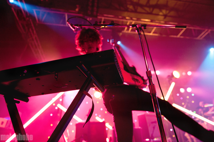 M83 at Roseland Theater, April 25, 2012. Photo by Colin McLaughlin.