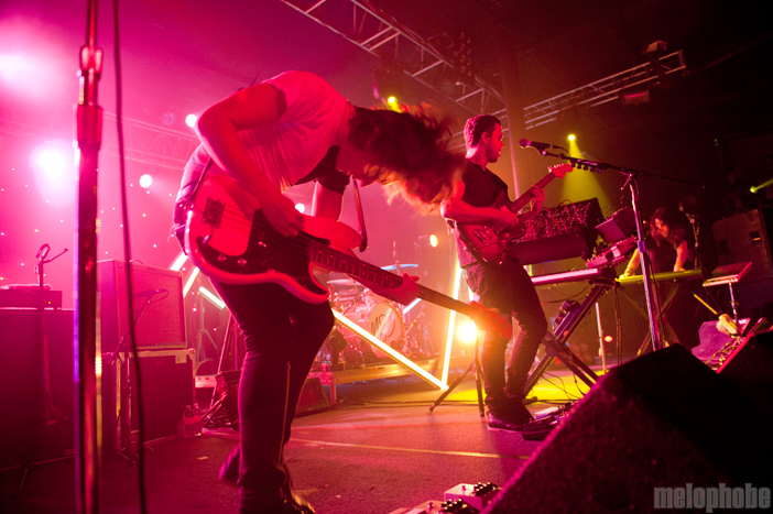 M83 at Roseland Theater, April 25, 2012. Photo by Colin McLaughlin.