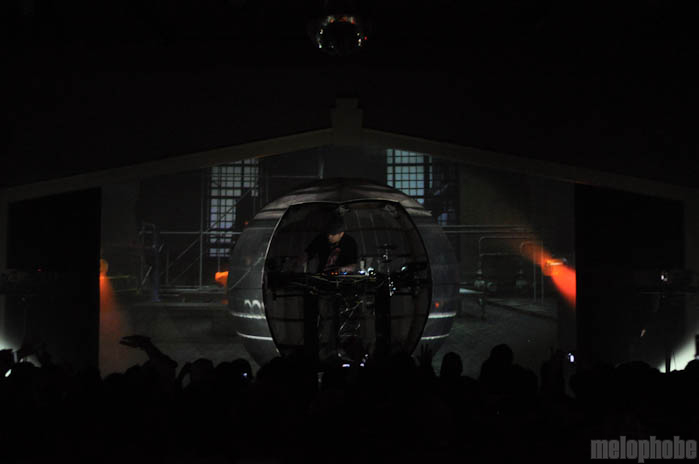 DJ Shadow at Wonder Ballroom, April 26, 2012. Photo by Matt Ellis.